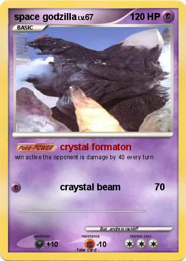 Pokemon space godzilla