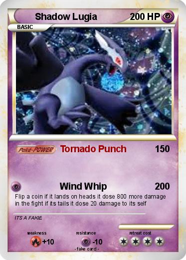 Pokemon Shadow Lugia