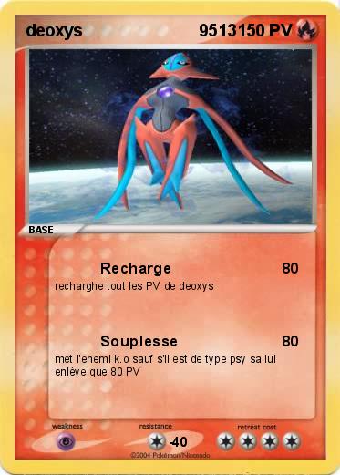 Pokemon deoxys                         9513