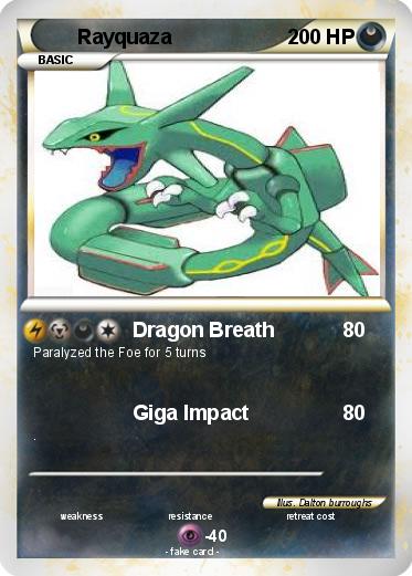 Pokemon Rayquaza