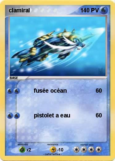 Pokemon clamiral