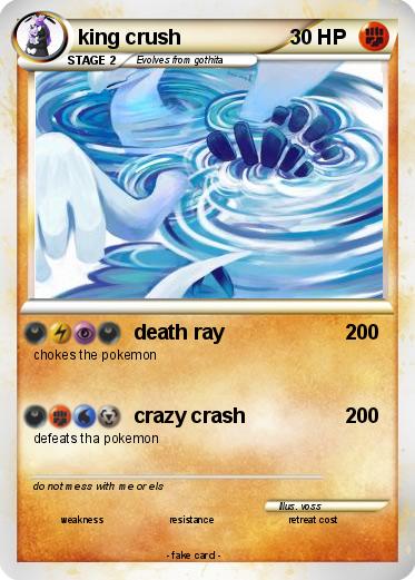 Pokemon king crush