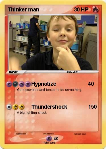 Pokemon Thinker man