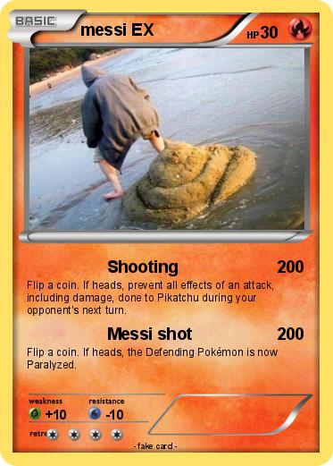 Pokemon messi EX