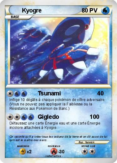 Pokemon Kyogre