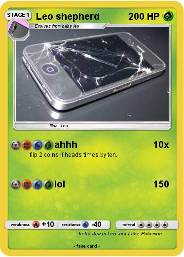 Pokemon Leo shepherd