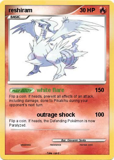 Pokemon reshiram