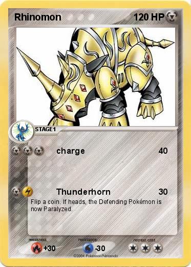 Pokemon Rhinomon
