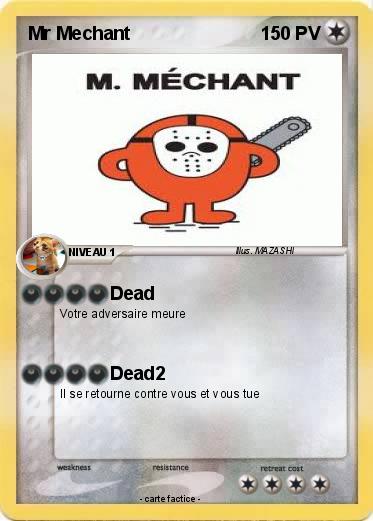 Pokemon Mr Mechant