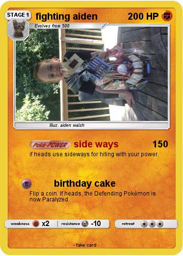 Pokemon fighting aiden