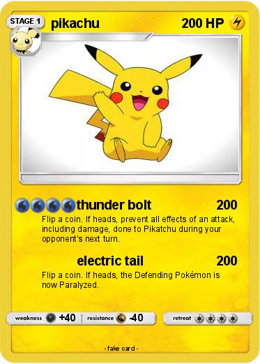 Pokemon pikachu