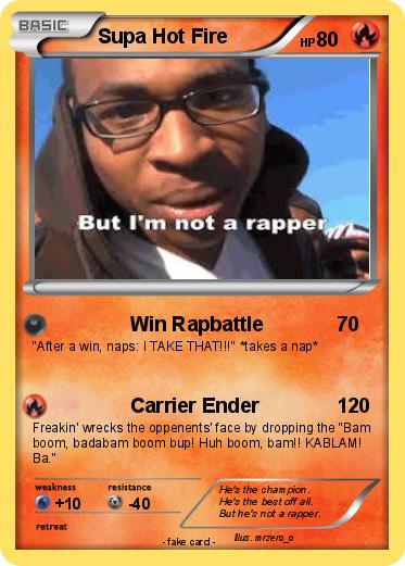 Pokemon Supa Hot Fire