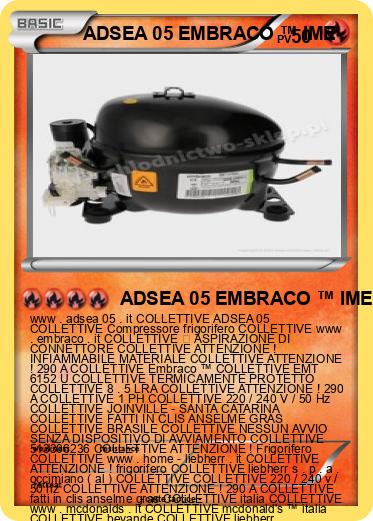 Pokemon ADSEA 05 EMBRACO ™ IME