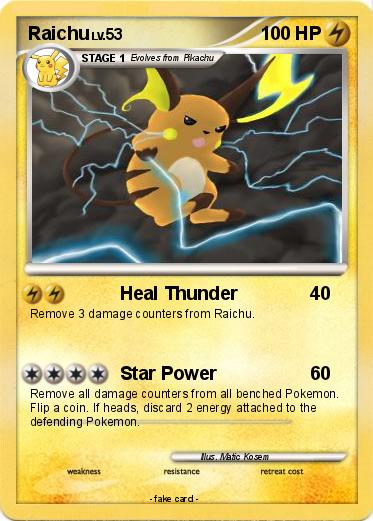 Pokemon Raichu