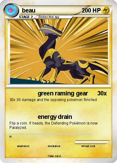 Pokemon beau