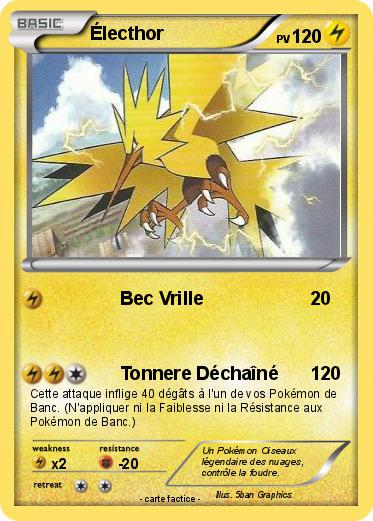 Pokemon Électhor