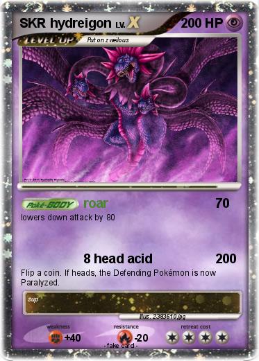Pokemon SKR hydreigon