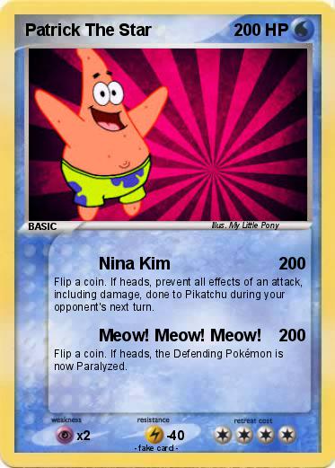 Pokemon Patrick The Star
