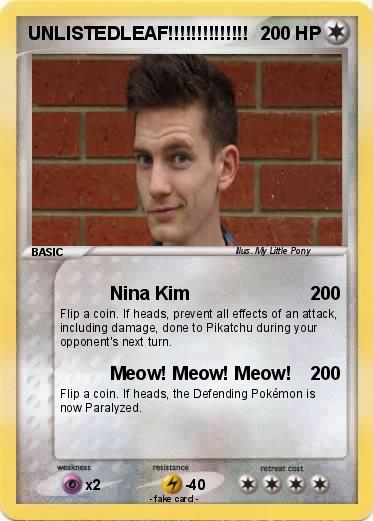 Pokemon UNLISTEDLEAF!!!!!!!!!!!!!!