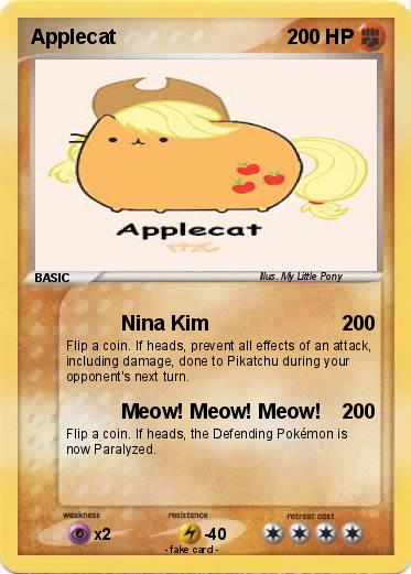 Pokemon Applecat