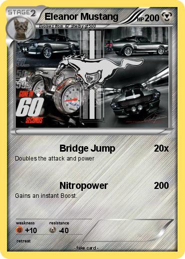 Pokemon Eleanor Mustang