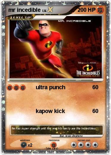 Pokemon mr incedible