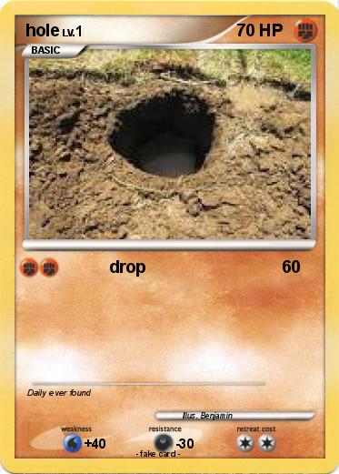 Pokemon hole