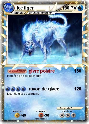 Pokemon ice tiger
