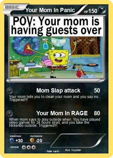 Pokemon Your Mom In Panic