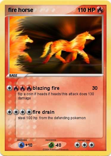 Pokemon fire horse