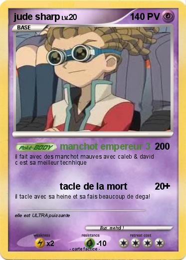 Pokemon jude sharp