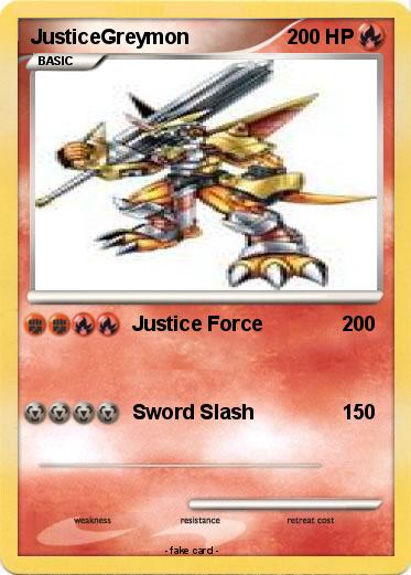 Pokemon JusticeGreymon