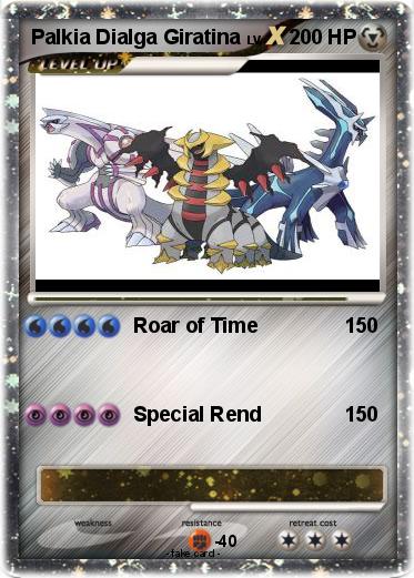 Pokemon Palkia Dialga Giratina