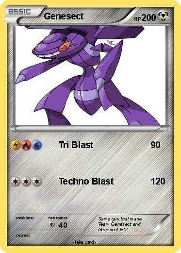 Pokemon Genesect