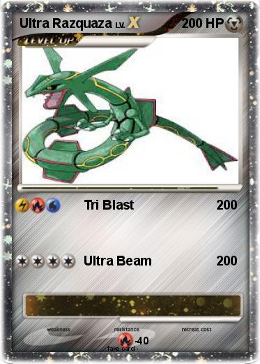 Pokemon Ultra Razquaza