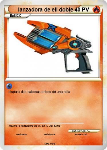 Pokemon lanzadora de eli doble