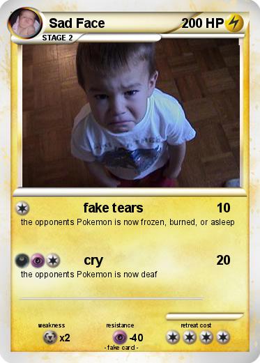 Pokemon Sad Face