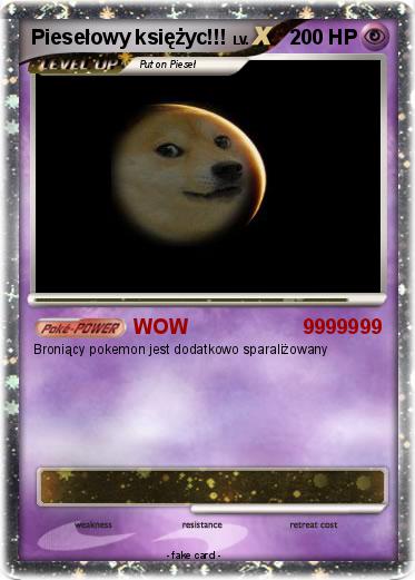 Pokemon Piesełowy księżyc!!!