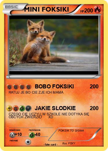 Pokemon MINI FOKSIKI