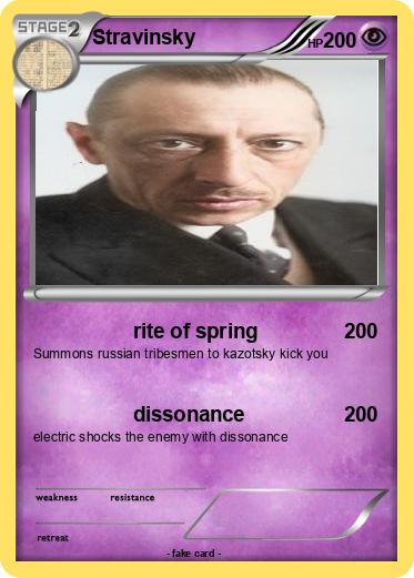 Pokemon Stravinsky
