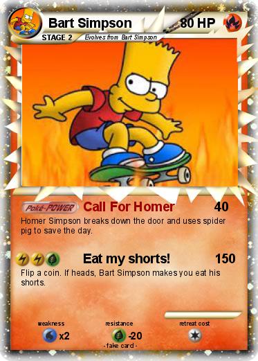 Pokemon Bart Simpson