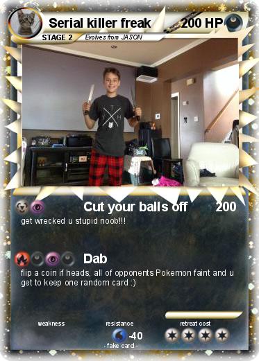 Pokemon Serial killer freak