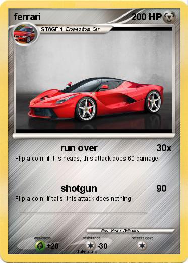 Pokemon ferrari