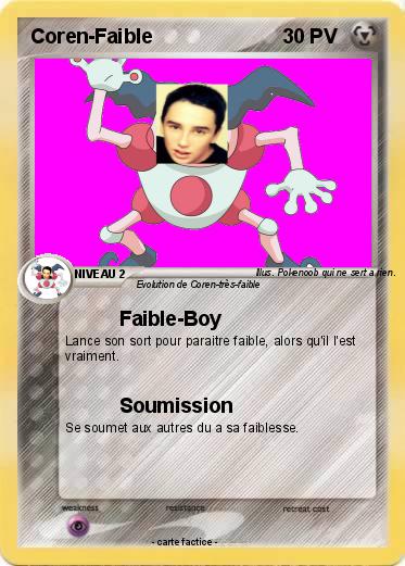 Pokemon Coren-Faible