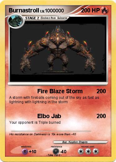 Pokemon Burnastroll