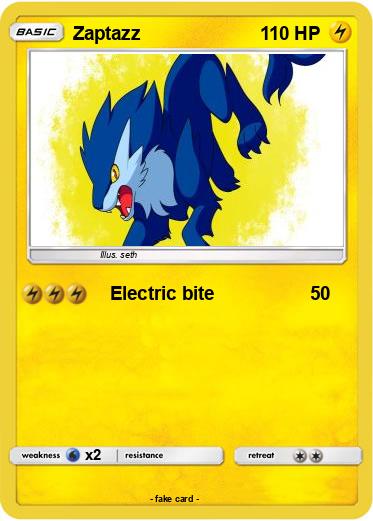Pokemon Zaptazz