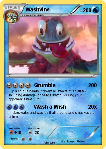 Pokemon Washvine