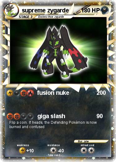 Pokemon supreme zygarde