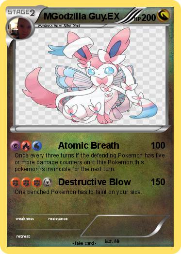 Pokemon MGodzilla Guy.EX