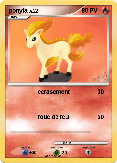 Pokemon ponyta